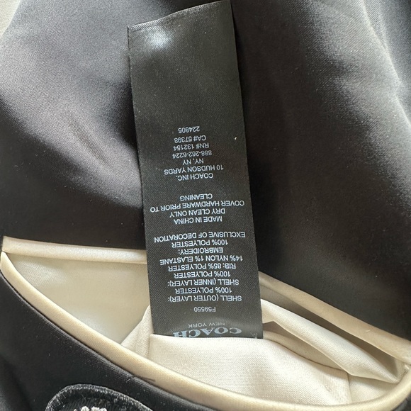 Reversible Disney x Coach Mickey Mouse Satin Varsity Jacket size S - Picture 8 of 8